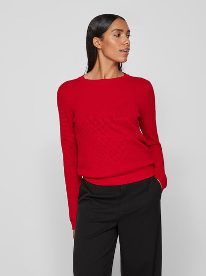Vila - Dalo O-Neck Knit Top - 14082767
