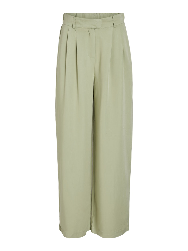 Vila - Barella Highwaisted Pleated Trousers - 14095387