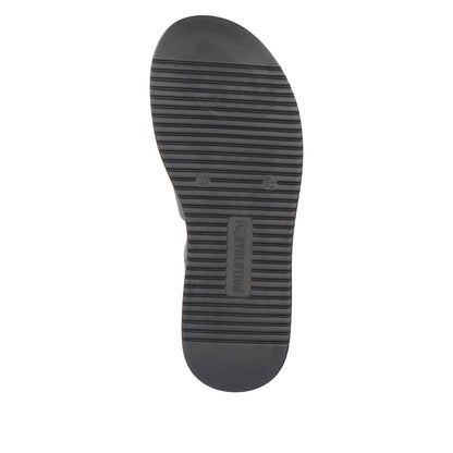 Rieker - Leather Wedge Sandal - W0804e