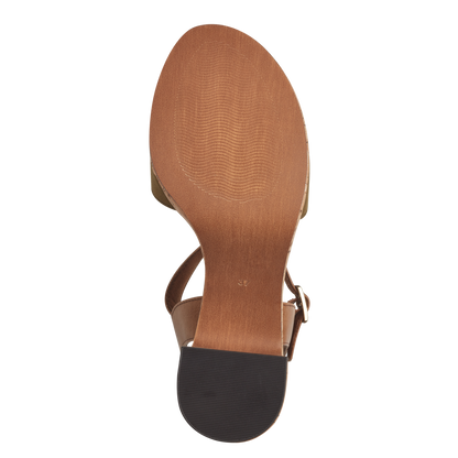 Marco Tozzi - Cork Heeled Sandals - 28008