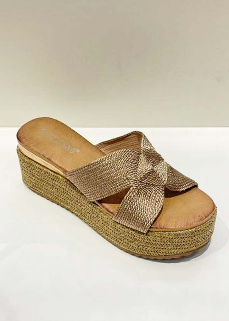 Lipstick - Wedge Slip On Shoe - 0052