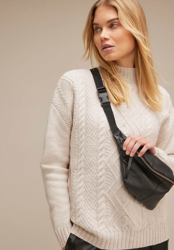 Street One - Cable Sweater - 302597