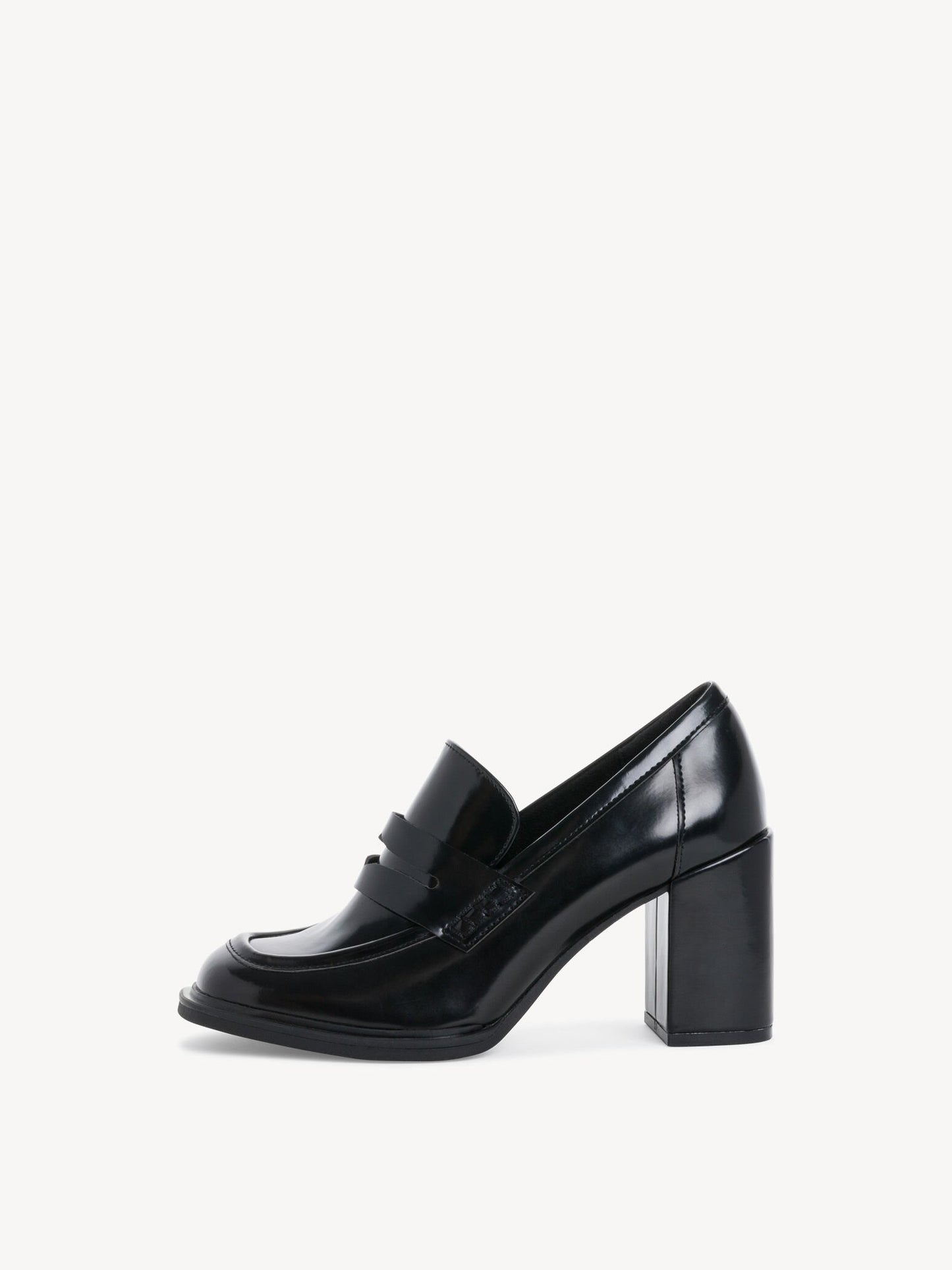 Marco Tozzi - Black Patent Heeled Shoe - 24403 W3