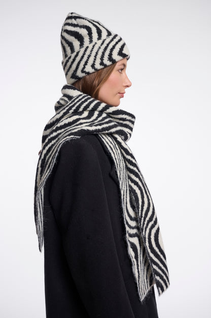 Rino & Pelle - Zebra print scarf - R+p Catherina