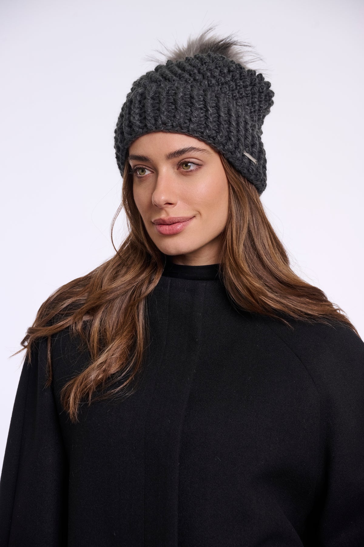Rino & Pelle - Knitted hat with pompon - R+p Kevina  W6