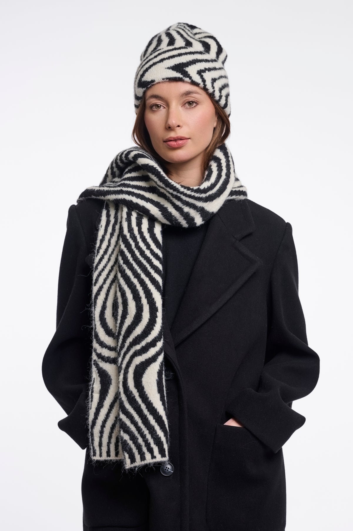 Rino & Pelle - Zebra print scarf - R+p Catherina