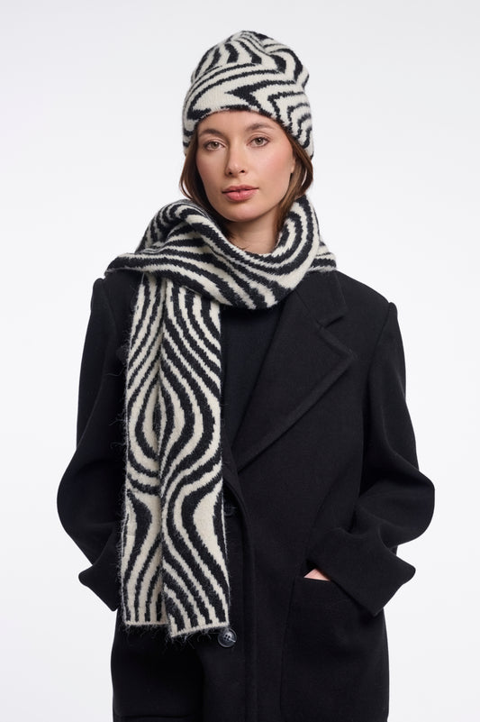 Rino & Pelle - Zebra print scarf - R+p Catherina