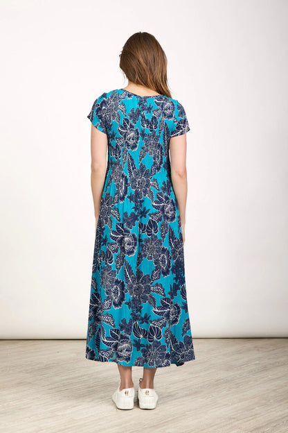 Mudflower - Large Floral Print Dress - 449