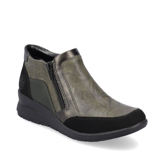 Rieker - Low Wedge Ankle Boot - L4851