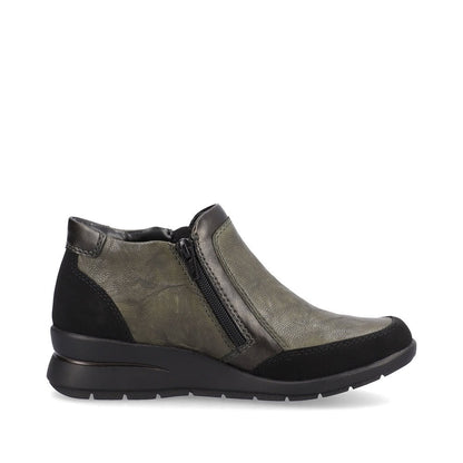 Rieker - Low Wedge Ankle Boot - L4851