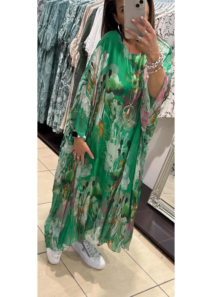 Lipstick - Silk Layered Dress - 51175