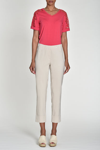 Robell - Turn Up Trousers - 51568S3