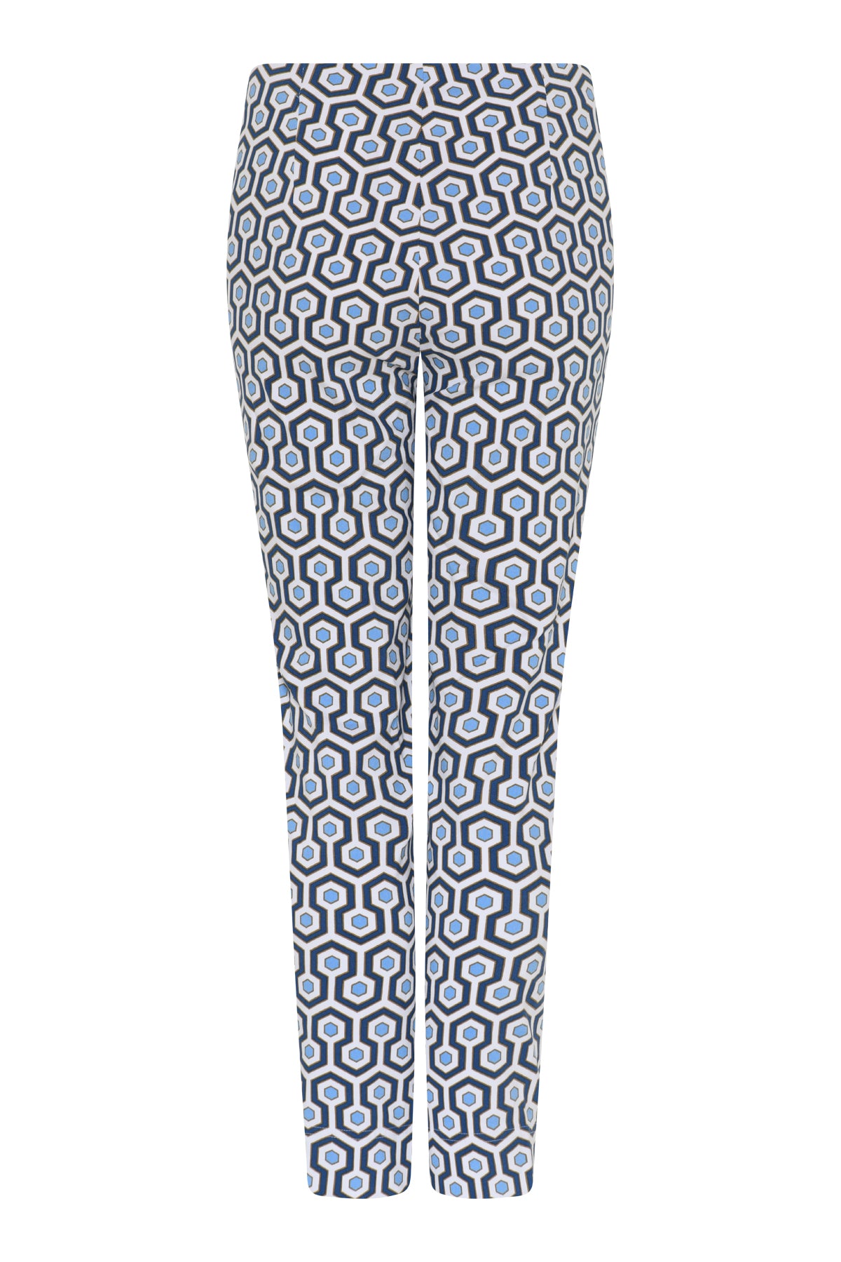 Robell - Geometric Print Trousers - 51622GEO