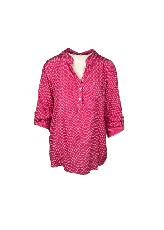 Lipstick - Dot Print Blouse - 8503/5