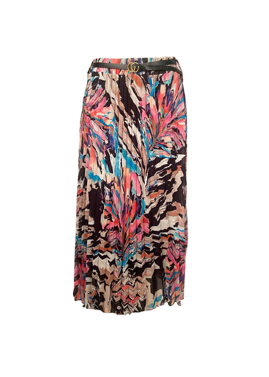 Lipstick - Print Skirt - 17126YS