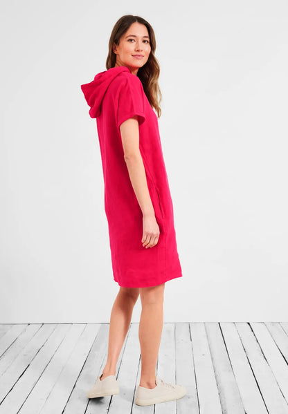 Cecil - Linen Hoody Dress - 143465