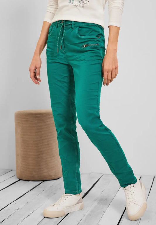 Cecil - Slim Fit Trousers - 375935