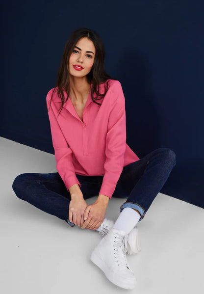 Street One - Long Blouse - 343714