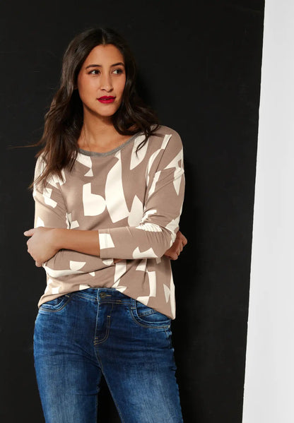 Street One - Geometric Printed Shirt - 319005
