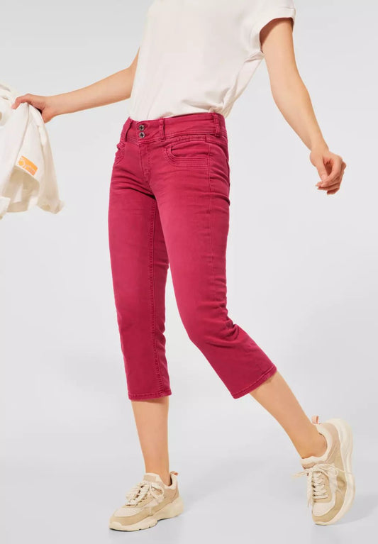 Street One - Casual Fit 3/4 Jeans - 375242