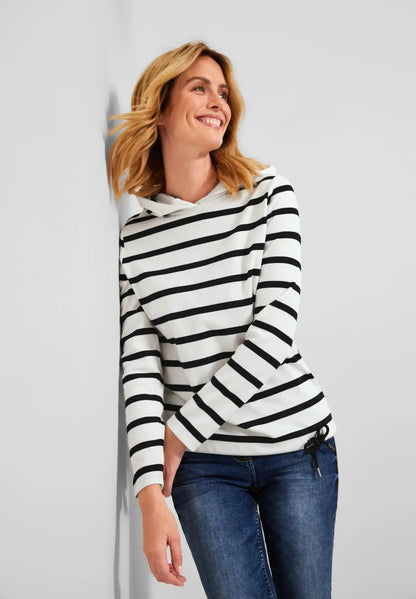 Cecil - Striped Hoody - 318976