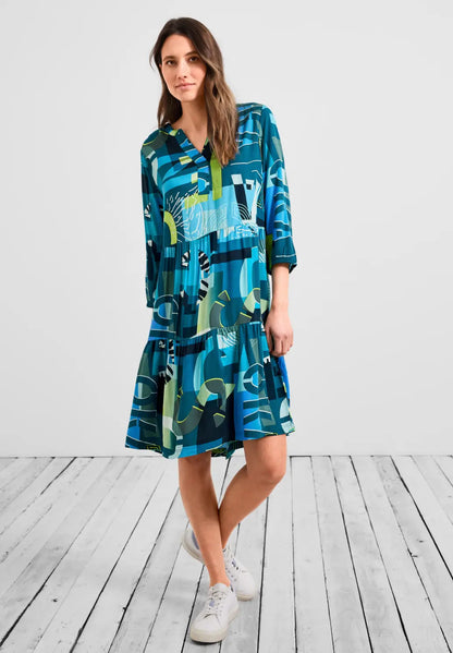 Cecil - Print Dress - 143514