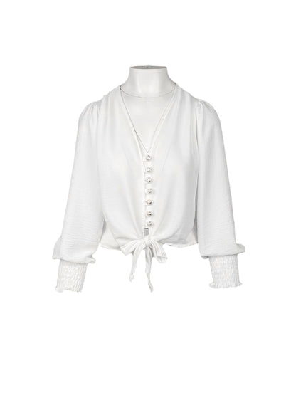 Lipstick - Button Blouse - 17027