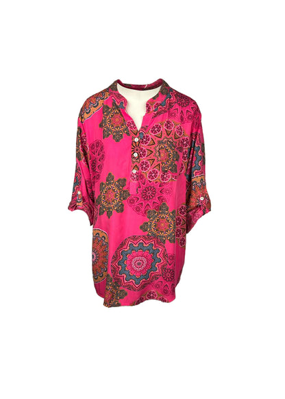 Lipstick - Mosaic Print Blouse - 2252/6