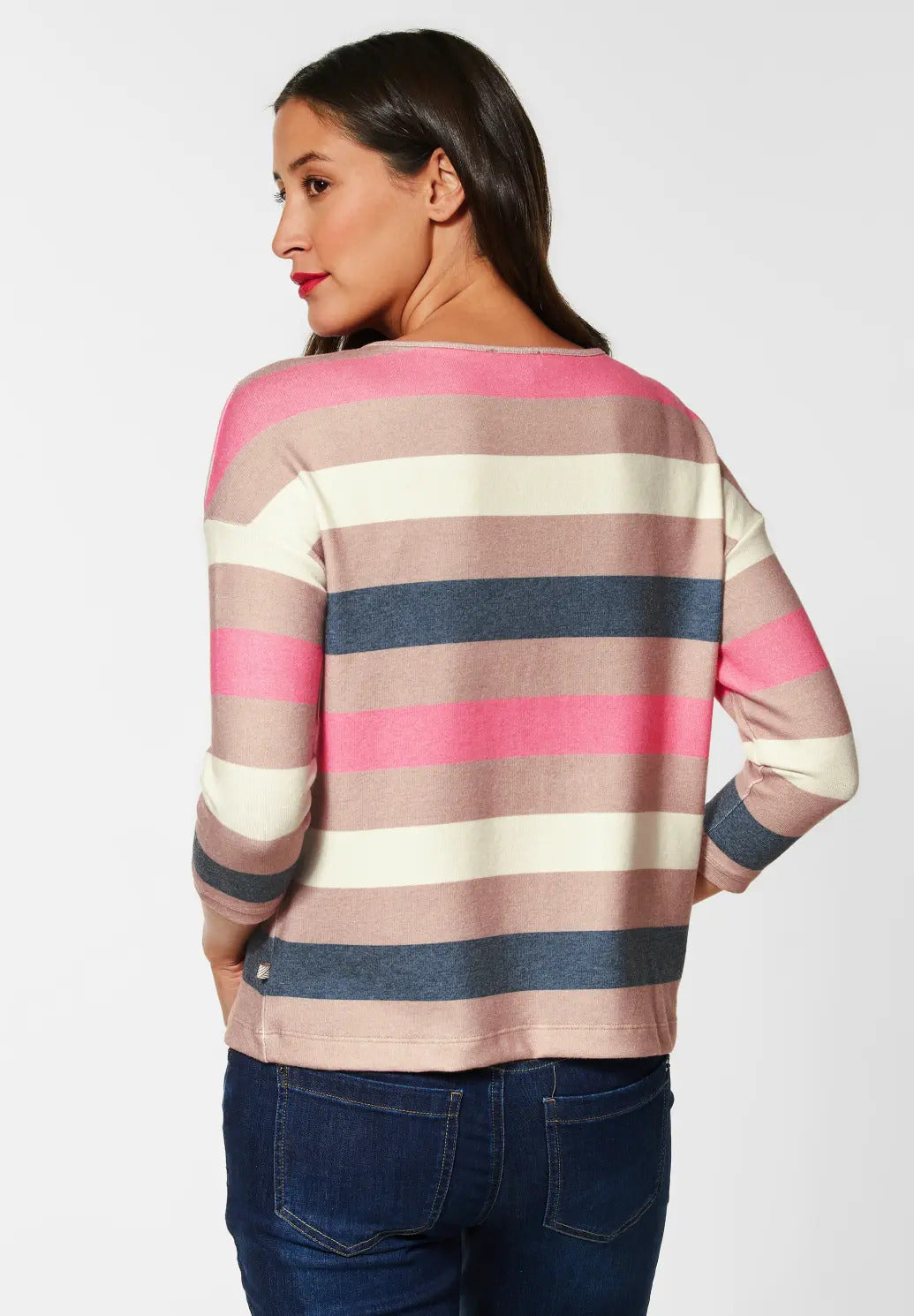 Street One - Striped Top - 319010
