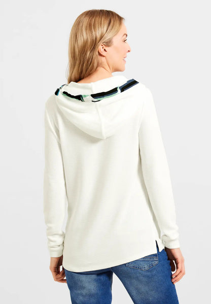 Cecil - Hooded Ottoman Shirt - 319108