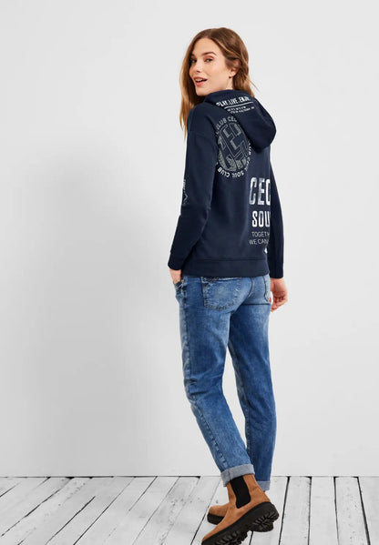 Cecil - Big Wordings Hoody - 319109