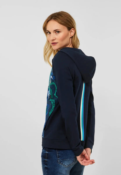 Cecil - Print Zip Up Jacket - 319018