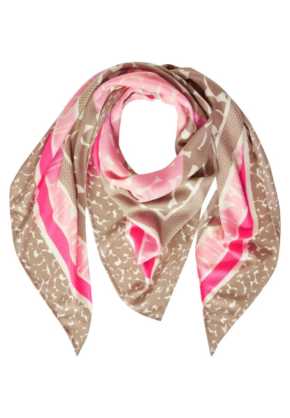 Street One - Printed Cosy Triangle Scarf - 572030