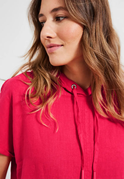 Cecil - Linen Hoody Dress - 143465