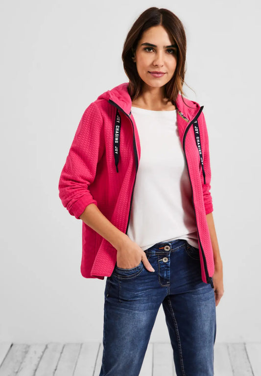 Cecil - Structured Sweatjacket - 253589