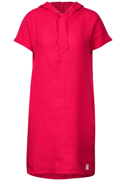 Cecil - Linen Hoody Dress - 143465
