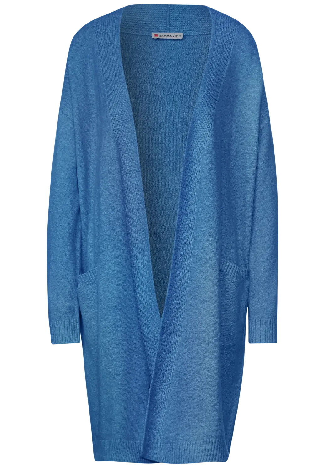 Street One - Long Structured Detailed Cardigan - 253554