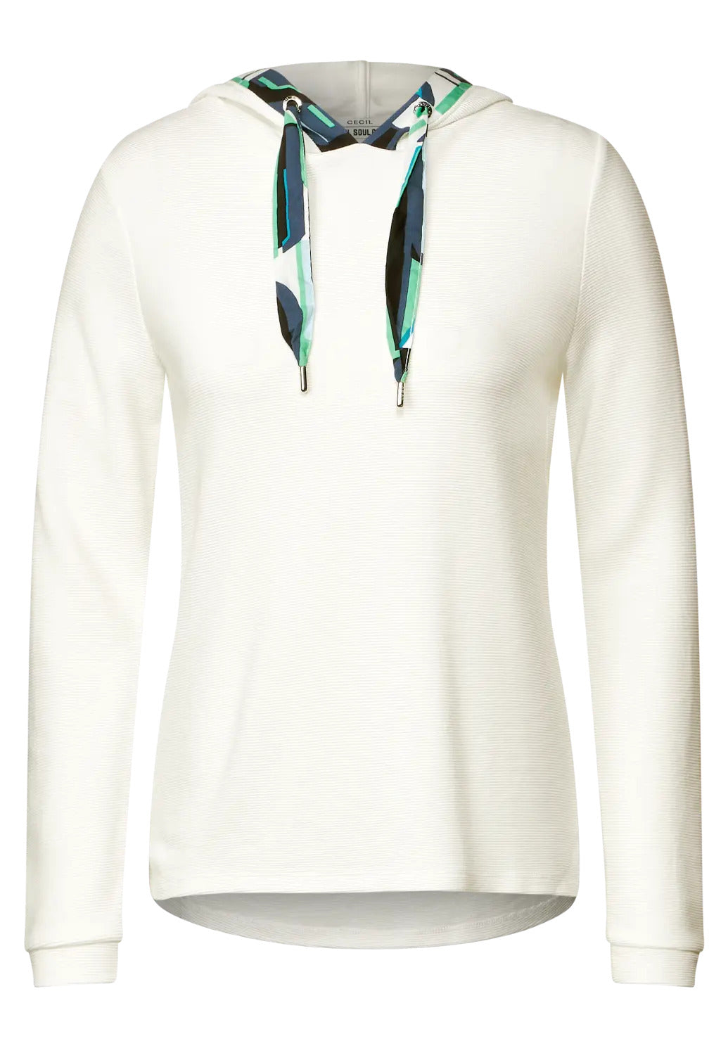 Cecil - Hooded Ottoman Shirt - 319108