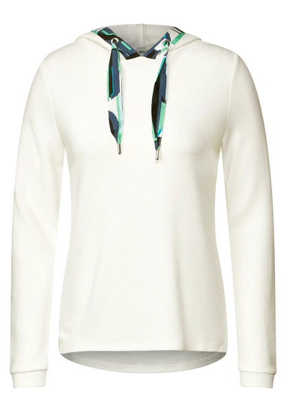 Cecil - Hooded Ottoman Shirt - 319108