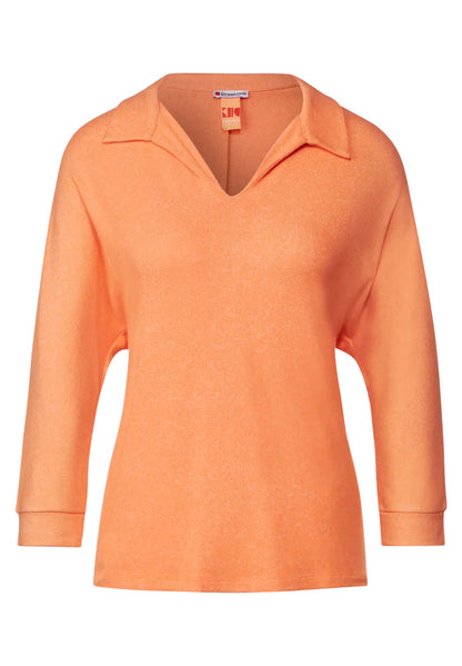 Street One - Cosy Polo Shirt - 319243