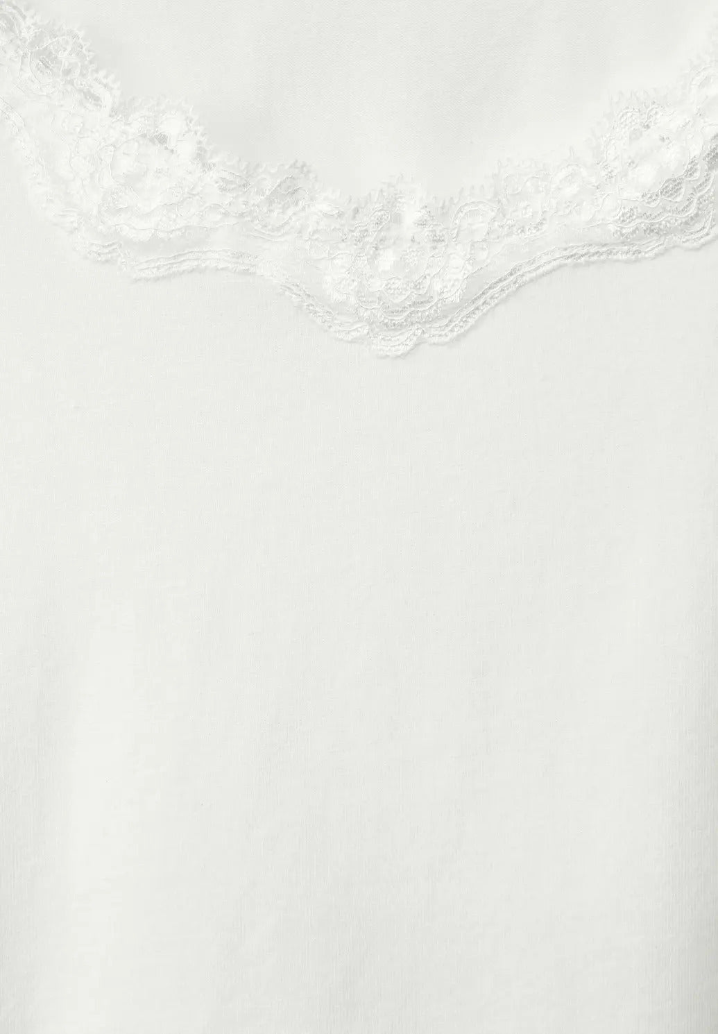 Street One - Top with Lace Tape - 319386
