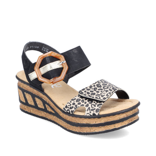 Rieker - Wedge Open Foot Sandal - 68176