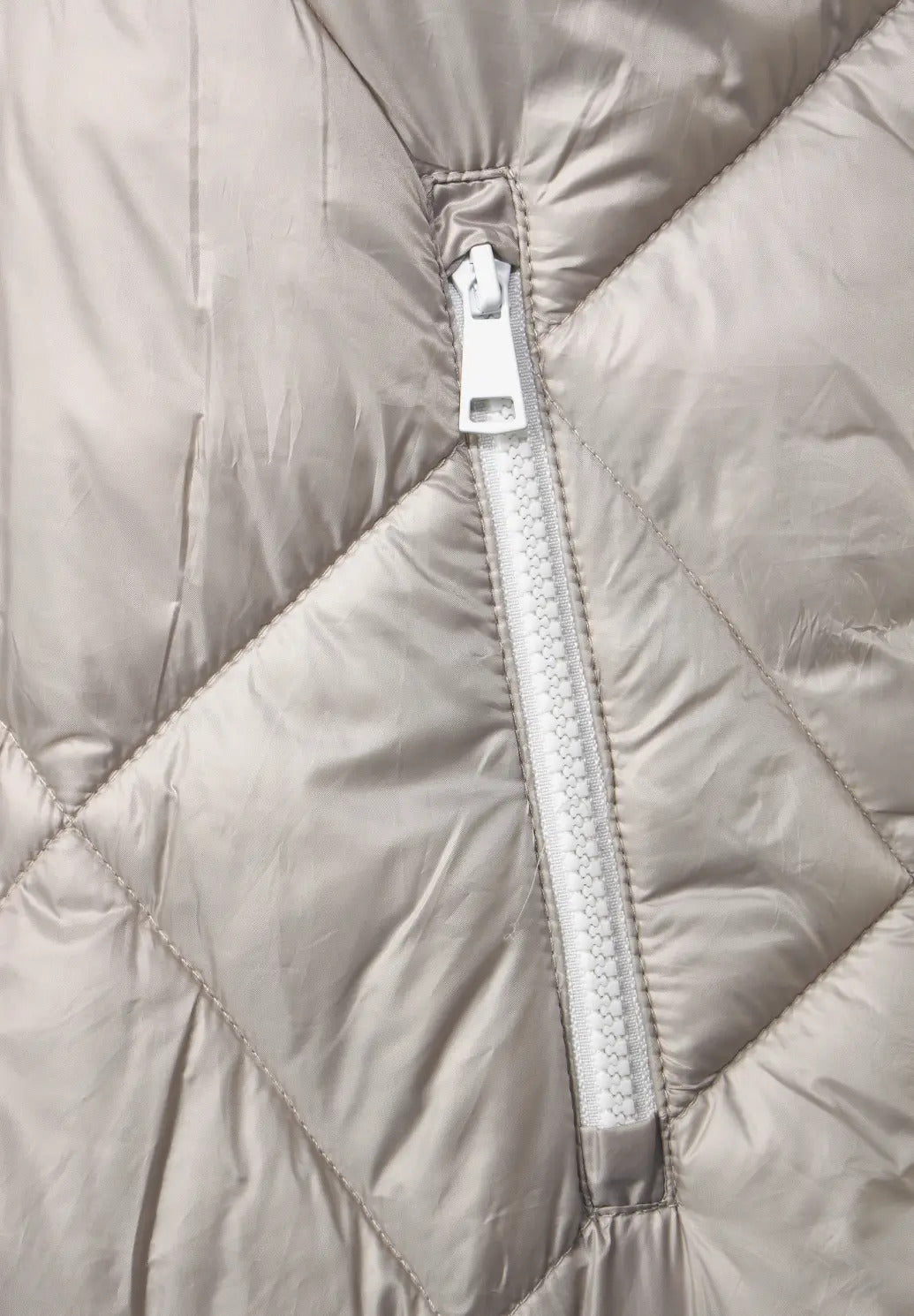 Cecil - Long Diamond Gilet - 220166