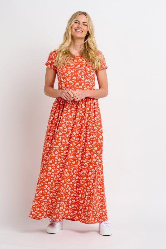 Brakeburn - Floating Floral Maxi Dress - 10149