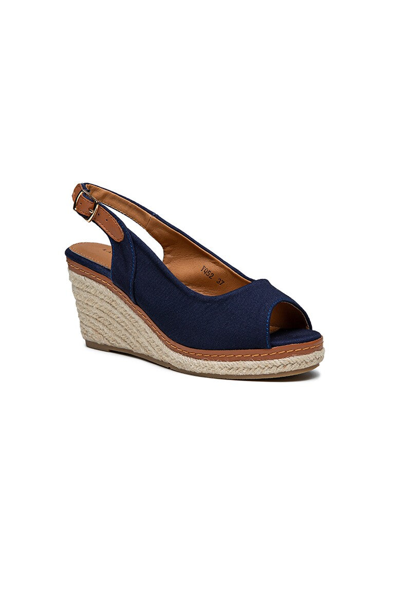 Lipstick - High Wedge Open Foot Shoe - YQ52