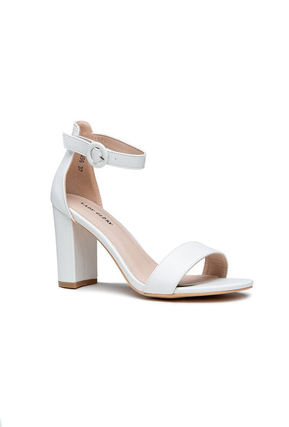 Lipstick - Heeled Open Foot Shoe - YQ56