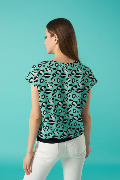 Minueto - Lena Leopard Top - 231161