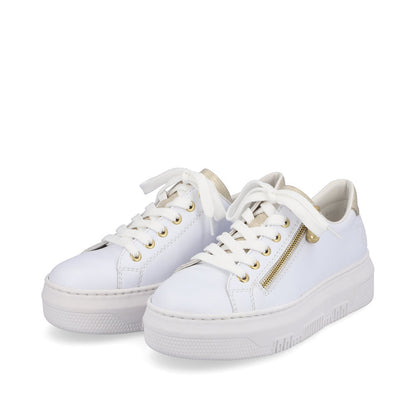 Rieker - Zip Laced Platform Runners - M1921