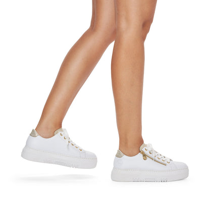 Rieker - Zip Laced Platform Runners - M1921