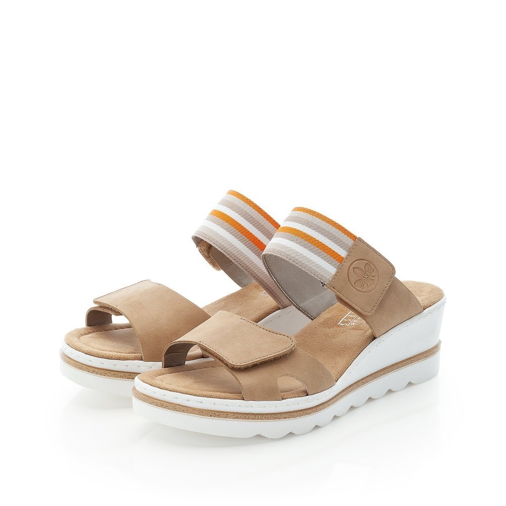 Rieker – Sandal  – Beige – 67490